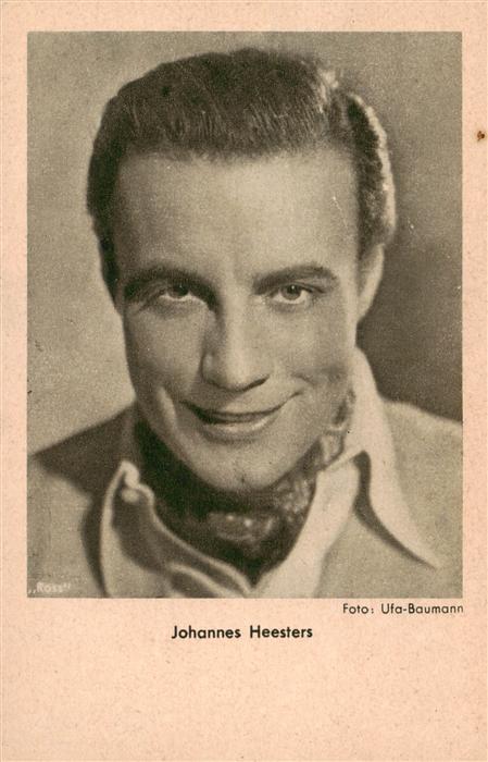 Foto Ufa-Baumann Nr. Ross Johannes Heesters