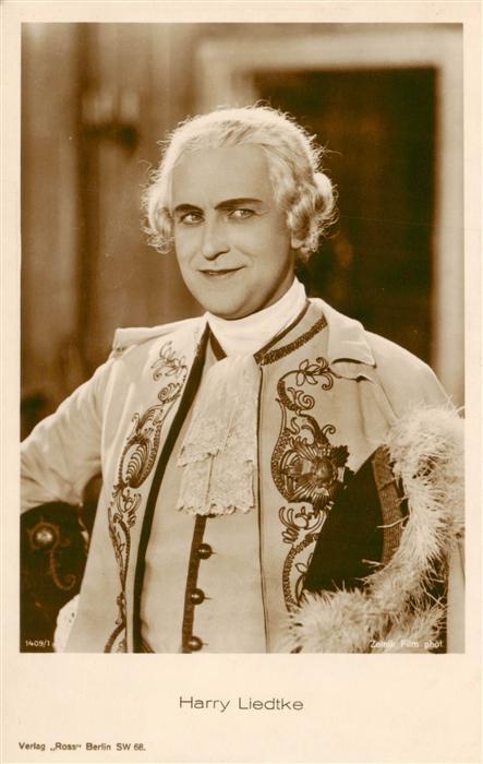Foto Ross Nr. 1409/1 Harry Liedtke