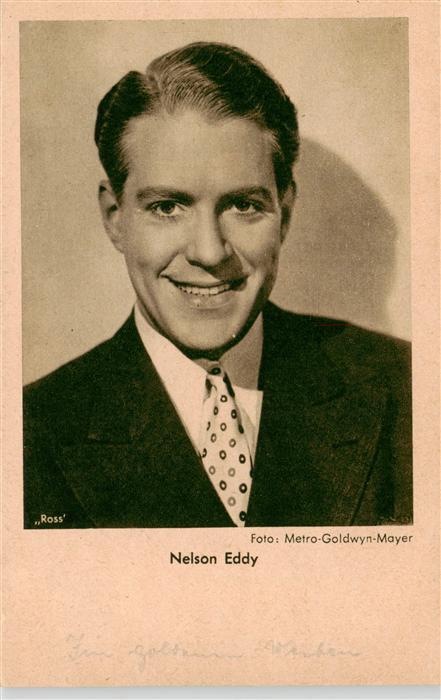 Foto Metro-Goldwyn-Film Nr. Ross Nelson Eddy