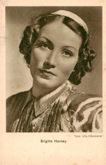 Foto Ufa-Haemmerer. Brigitte Horney