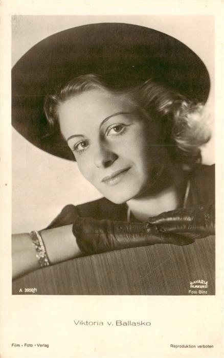 Foto Bavaria-Filmkunst Nr. Binz A 3950/1 Viktoria v. Ballasko