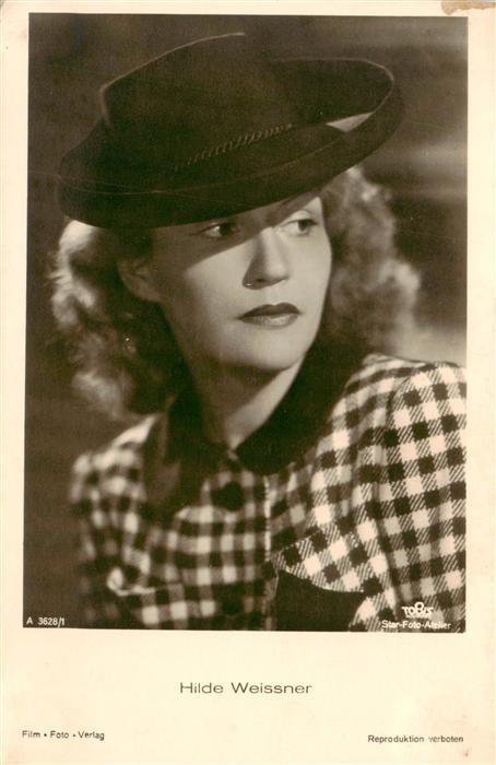 Foto Tobis A 3628/1 Hilde Weissner