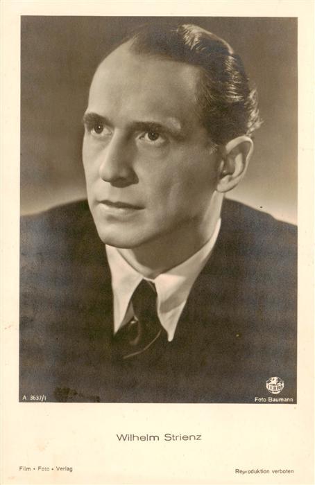 Foto Baumann Nr. A 3637/1 Wilhelm Strienz