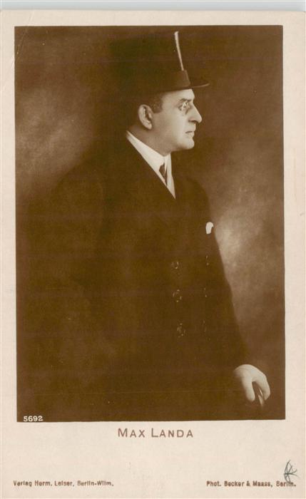 Verlag Hermann Leiser Nr. 5692 Max Landa