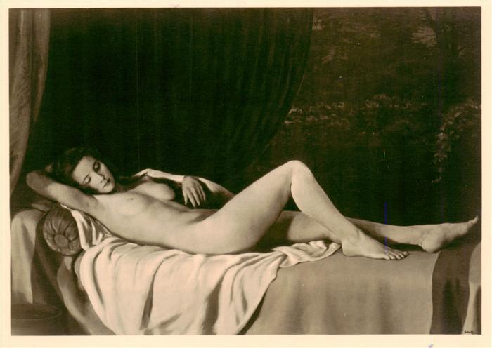 Haus der Deutschen Kunst Verlag HDK Nr. 410 Die Ruhende Johann Schult