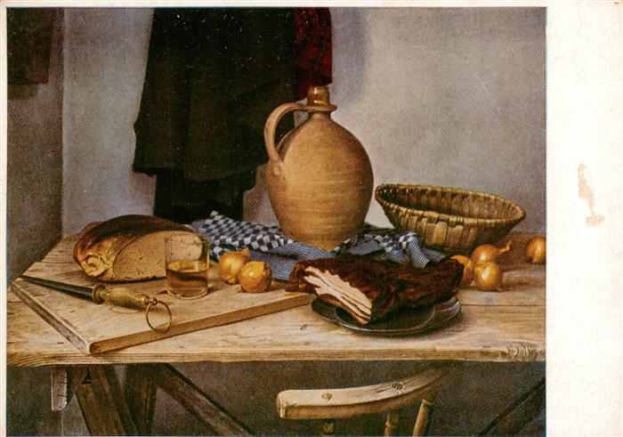 Haus der Deutschen Kunst Verlag HDK Nr. 222 Bauernstilleben Robert Knaus