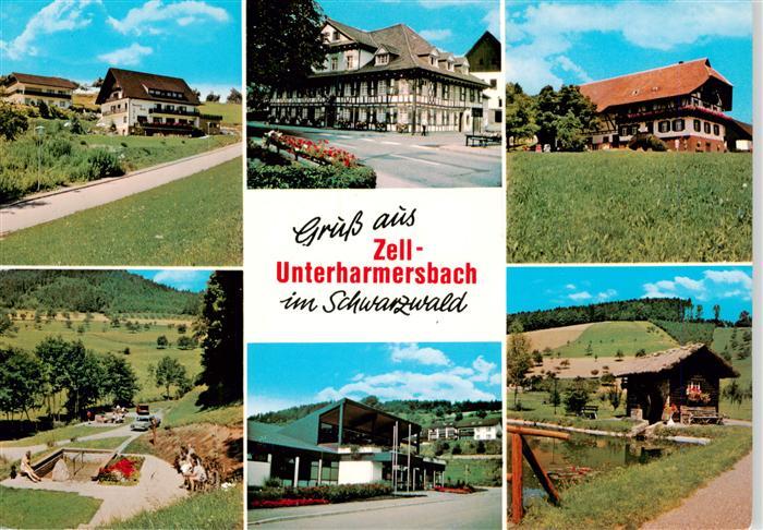 Zell Harmersbach Gasthaeuser Fachwerkhaeuser Teilansichten