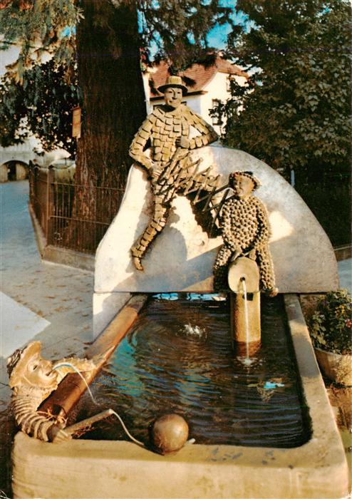 Zell Harmersbach Am Narrenbrunnen