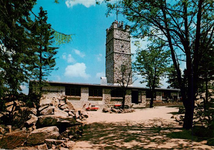 Fichtelberg Fichtelgebirge Bayreuth Berggaststaette Asenturm