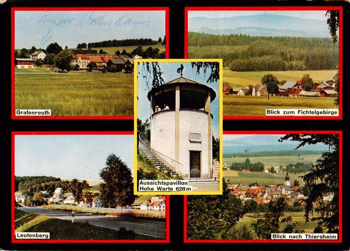 Grafenreuth Thiersheim Panorama Fichtelgebirge Aussichtspavillon Hohe Warte Leut