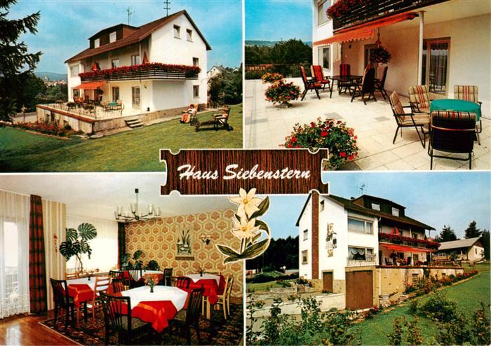 Fichtelberg Fichtelgebirge Bayreuth Haus Siebenstern Terrasse Gastraum