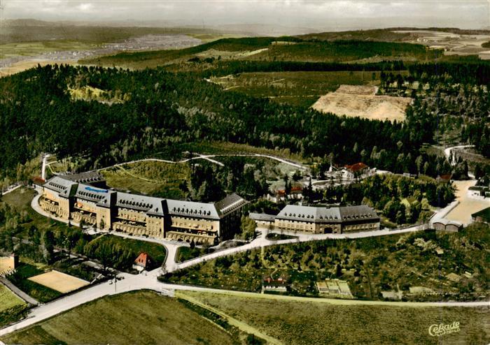 BAYREUTH Bayern Staatl Versorgungskrankenhaus Fliegeraufnahme