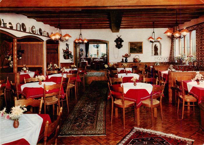 Wolfach Schwarzwald Gasthof Hirschen Gastraum