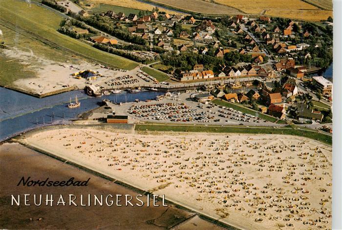 Neuharlingersiel Fliegeraufnahme