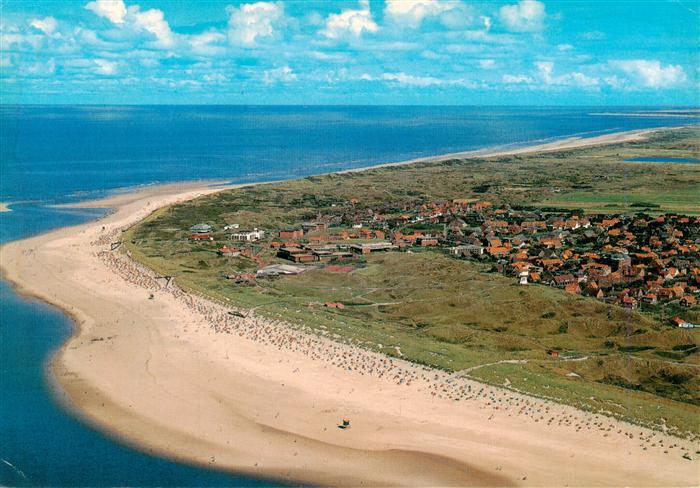 Langeoog Nordseebad Fliegeraufnahme