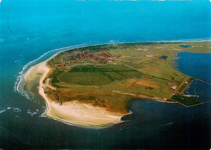 Langeoog Nordseebad Fliegeraufnahme