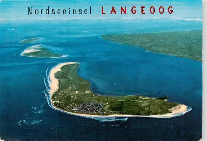 Langeoog Nordseebad Fliegeraufnahme