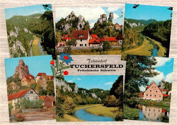 Tuechersfeld Felsendorf Teilansichten