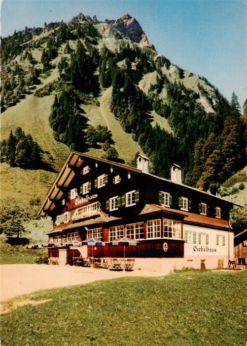 Hintersteinertal Giebelhaus mit Giebel