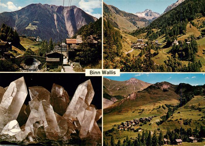 Binn VS Seilbahn Panorama Stalagniten Fliegeraufnahme