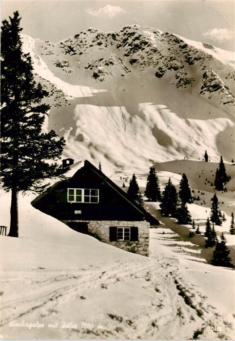 Oberjoch Bad Hindelang Skihuette Vordere Wiedhag