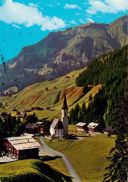 Schroecken Nesslegg AT Hochtannberg Kirche