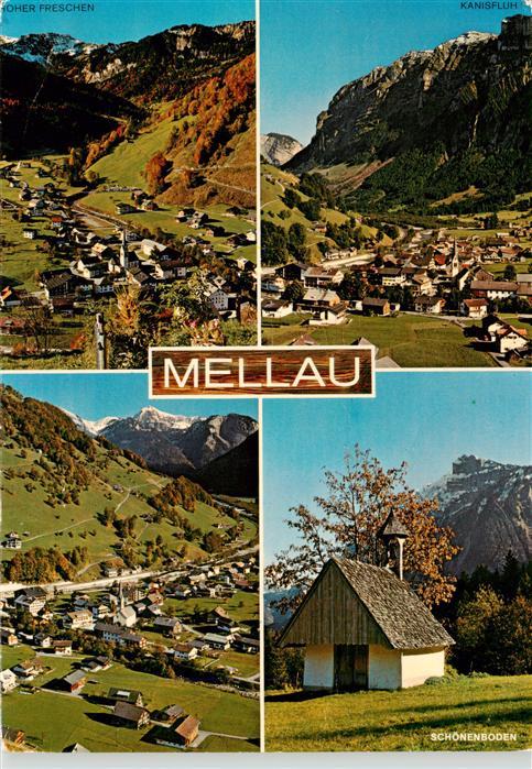 Mellau Vorarlberg Fliegeraufnahmen Kapelle