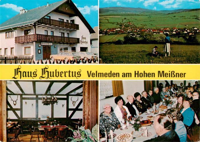 Velmeden Witzenhausen Restaurant Haus Hubertus Gastraeume Panorama