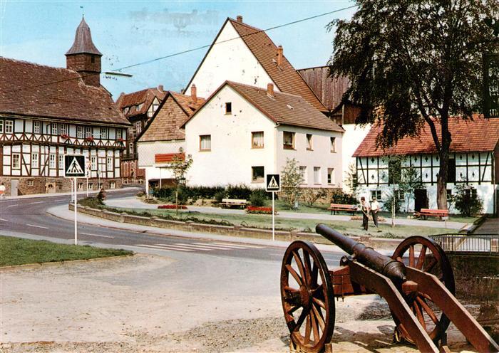 Uslar Solling Anlagen mit Rathaus