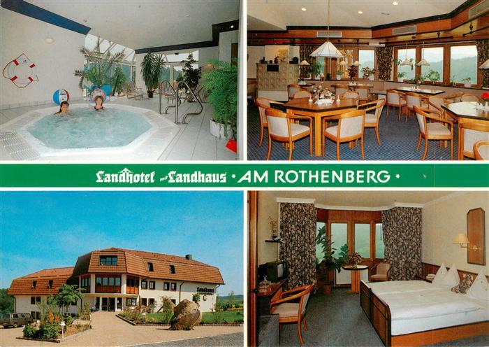 Volpriehausen Landhotel mit Landhaus am Rothenberg Whirlpool Gastraum Zimmer