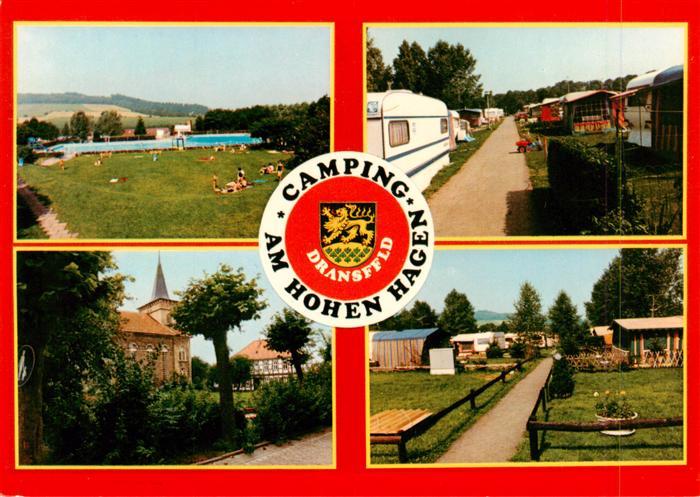 Dransfeld Schwimmbad Campingplatz Am Hohen Hagen Kirche Park
