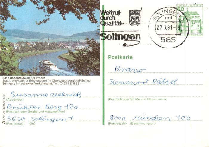 Bodenfelde Weserpartie