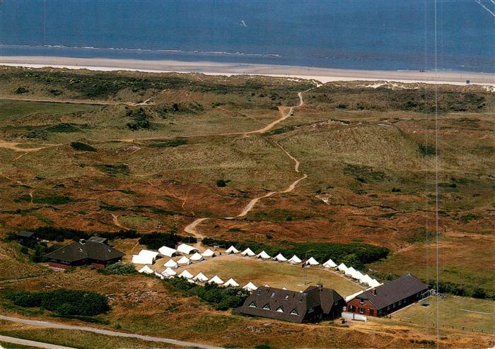 Langeoog Nordseebad Zeltlager des SJN Melkhoernduene