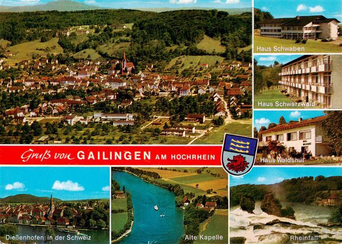 Gailingen Singen BW Kliniken Dr Schmieder mit den Haeusern Schwaben Schwarzwald