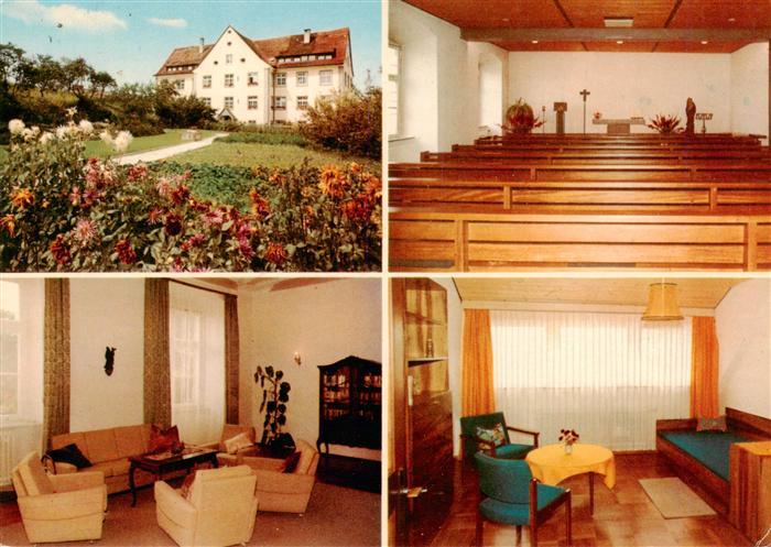 Weiterdingen Hilzingen Muettererholungsheim St Konrad Gastraeume Hauskapelle