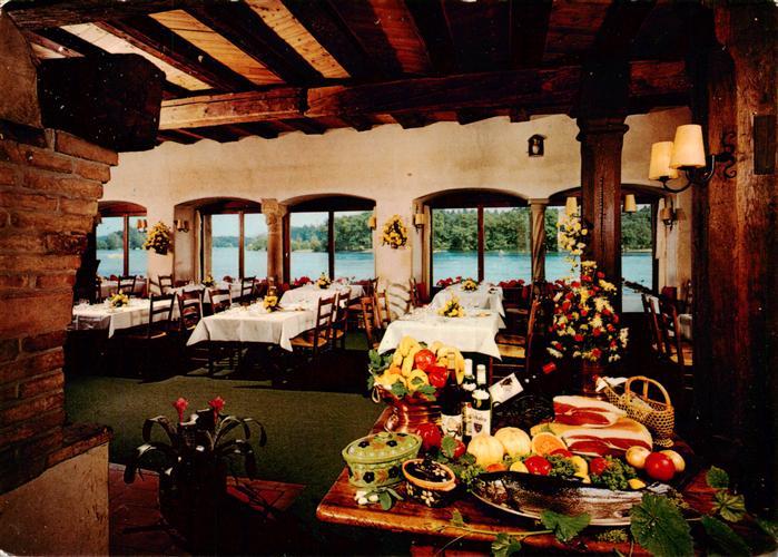 Buesingen Hochrhein BW Hotel Alte Rheinmuehle Gastraum