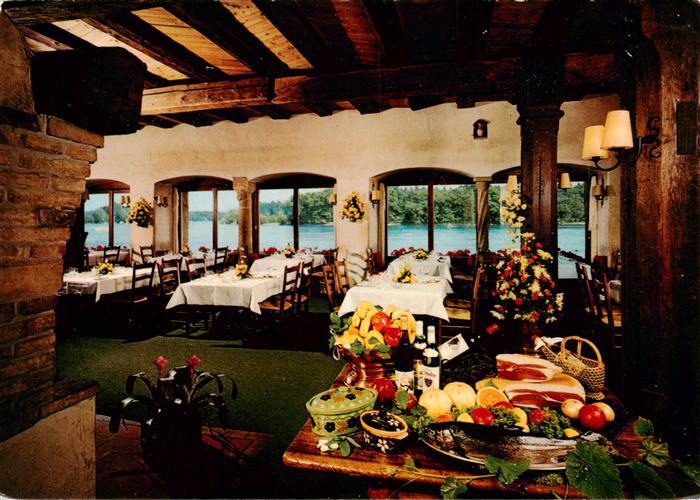 Buesingen Hochrhein BW Hotel Alte Rheinmuehle Gastraum