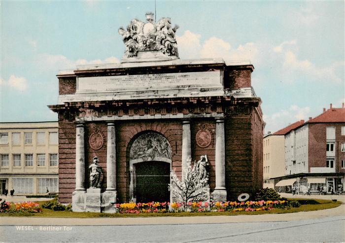 Wesel  Rhein Berliner Tor