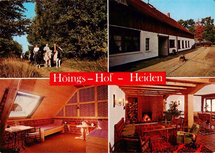 Heiden Borken NRW Hoeings-Hof Ponyreiten Kaminzimmer