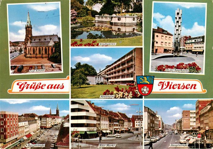 Viersen Ev Kirche Stadtgarten Altenheim An der Sparkasse Hauptstrasse Alter Mark