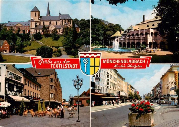 MoeNCHENGLADBACH NRW Abteiberg Theater Motive Innenstadt