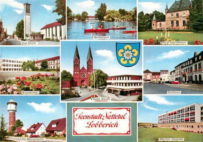 Lobberich Nettetal Ev Kirche Nettebruch Burg Ingenhoven Gymnasium Kath Kirche Ra