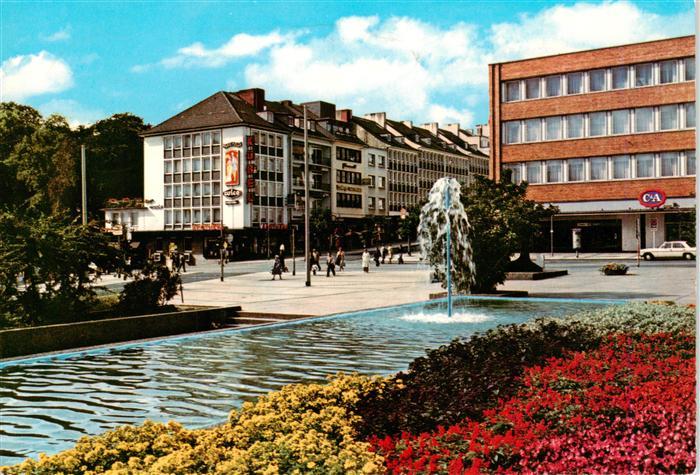 MoeNCHENGLADBACH NRW Partie am Stadttheater Wasserspiele