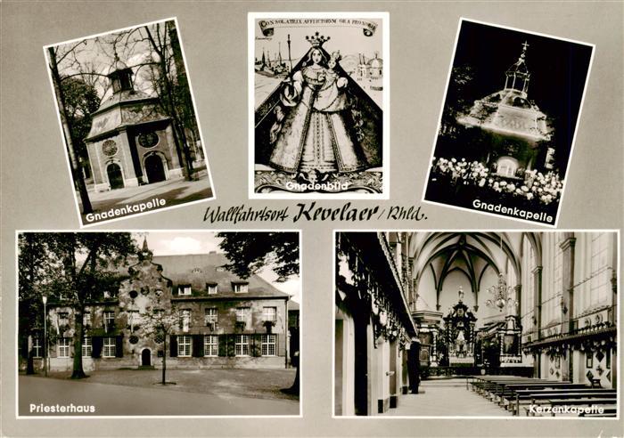 Kevelaer Wallfahrtsort Gnadenkapelle Gnadenbild Priesterhaus Kerzenkapelle