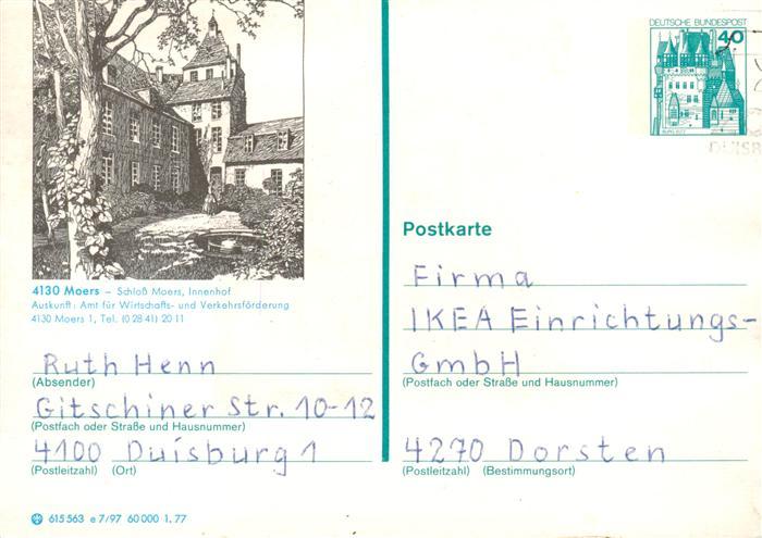 Moers Moers NRW Schloss