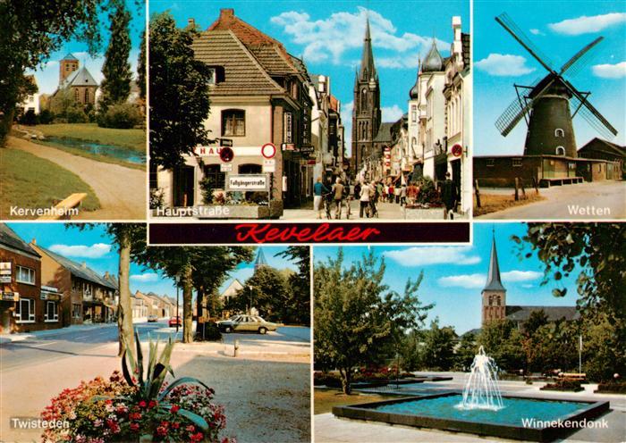 Kevelaer Kirche Kervenheim Hauptstrasse Windmuehle Wetten Twisteden Winnekendonk