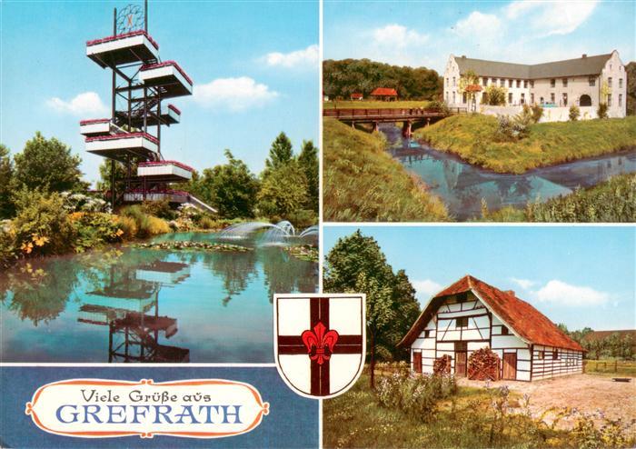 Grefrath Niederrhein Aussichtsturm Schloss Bauernhof