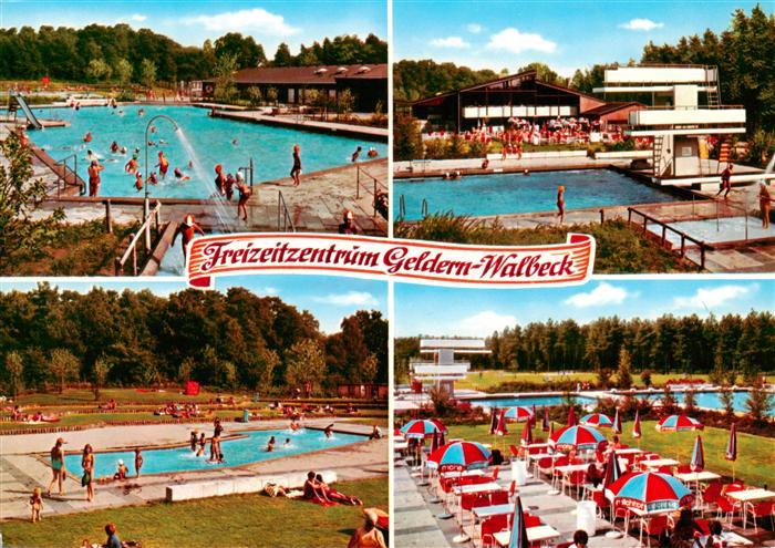 Walbeck Geldern Rheinland Freizeitzentrum Freibad Restaurant Terrasse