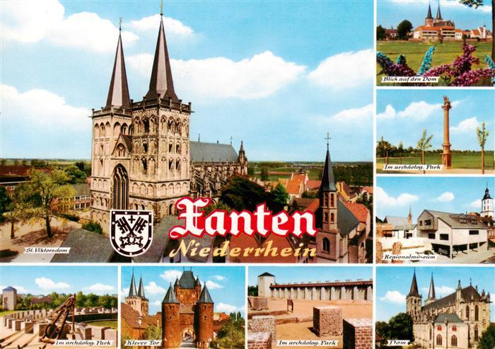 Xanten St. Viktorsdom Park Museum Klever Tor Archaeologischer Park