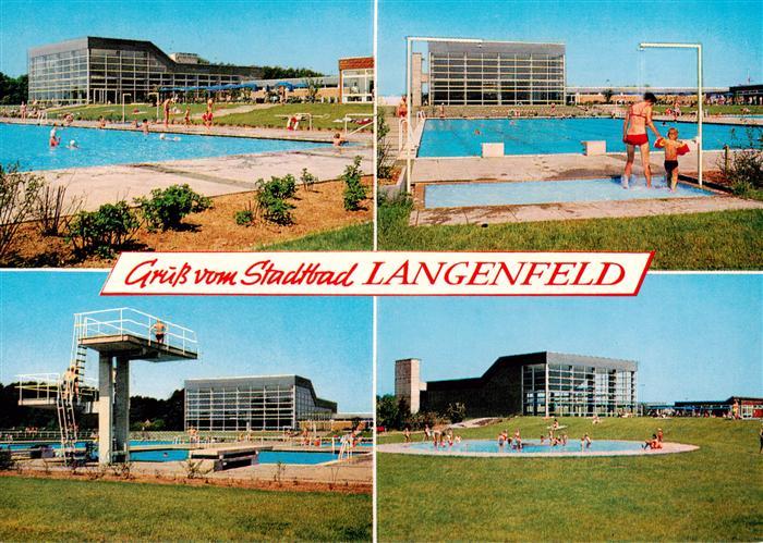 Langenfeld  Rheinland Stadtbad Freibad Hallenbad